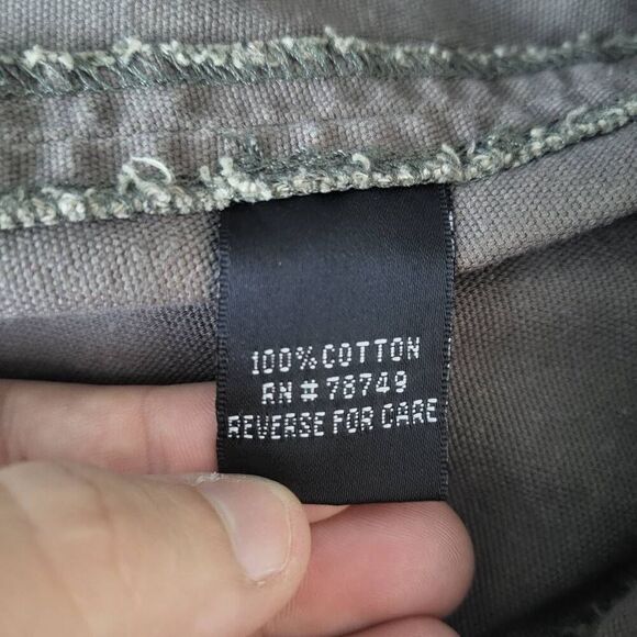 Y2K Wet Seal Womens Military Jacket Army Green Size Large Distressed Grunge Alt - Picture 6 of 8